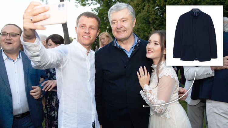 Порошенко селфится с поклонниками в куртке Zilli, фото: facebook.com