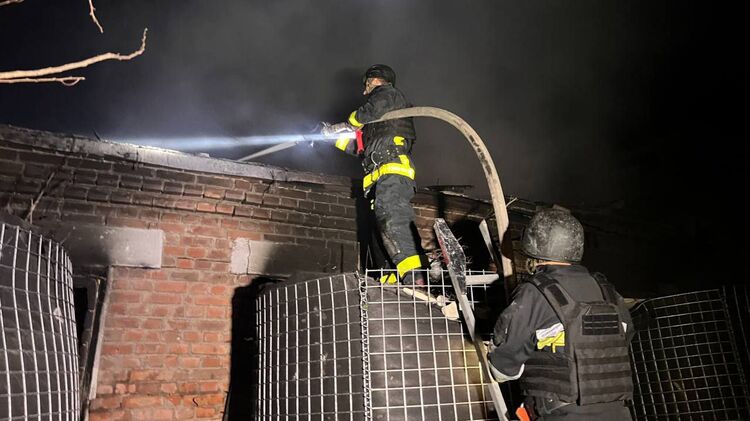 Украина в дни войны. Фото: ГСЧС Кировоградской области