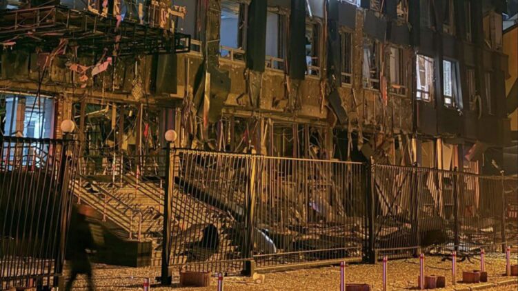 Последствия ночного удара по Киеву