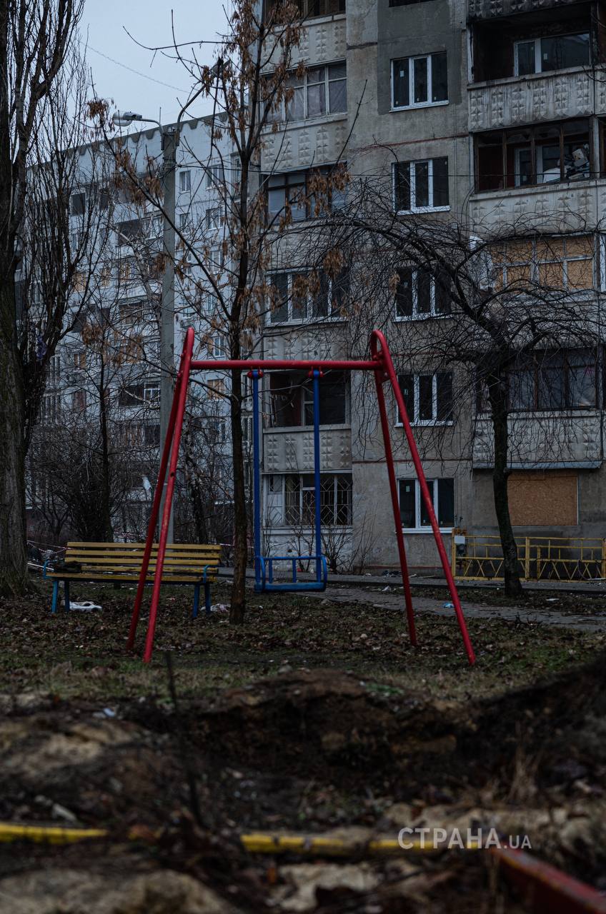 Как выглядит Салтовка в Харькове после обстрелов - фото 25 декабря