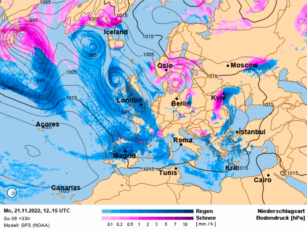 Синоптик Наталья Диденко пишет о том, что Украину ждет потепление с понедельника, 21 ноября