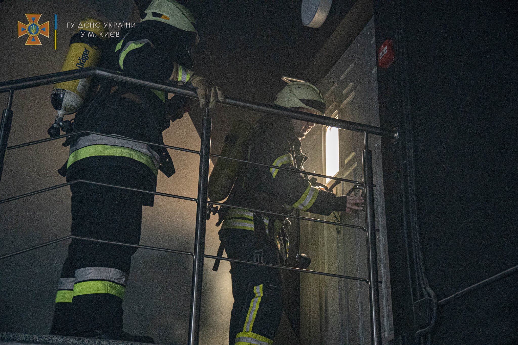 Пожар в в Печерском районе 11 июня