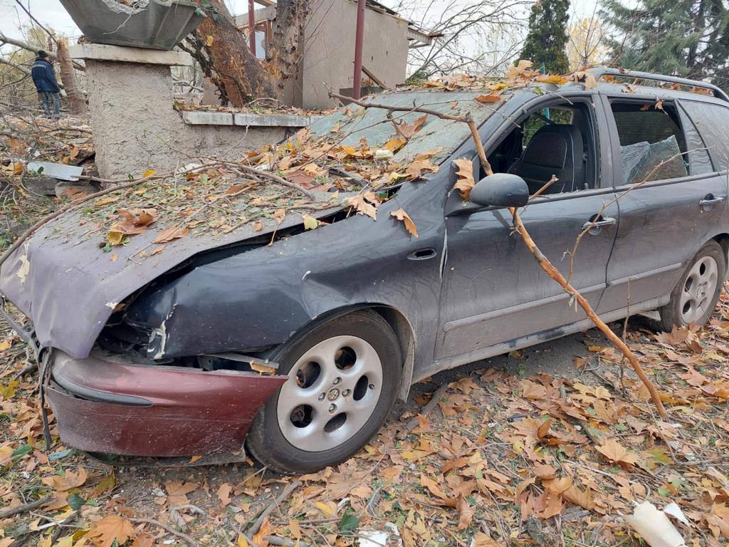 Фото и видео последствий обстрела Николаева