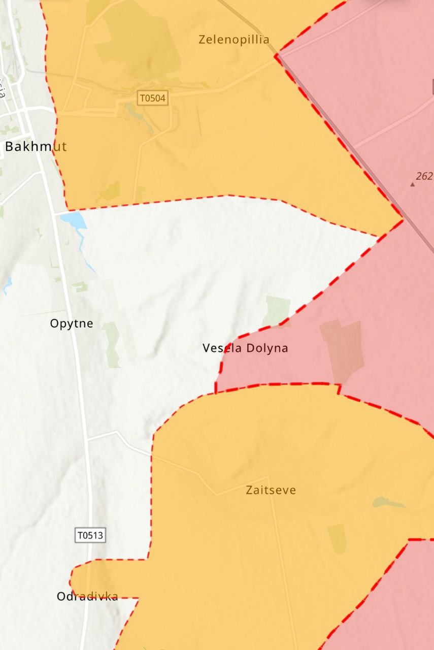 Карта боевых действий от Института изучения войны (США)