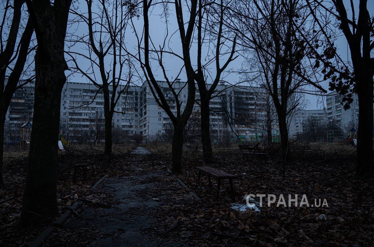 Как выглядит Салтовка в Харькове после обстрелов - фото 25 декабря