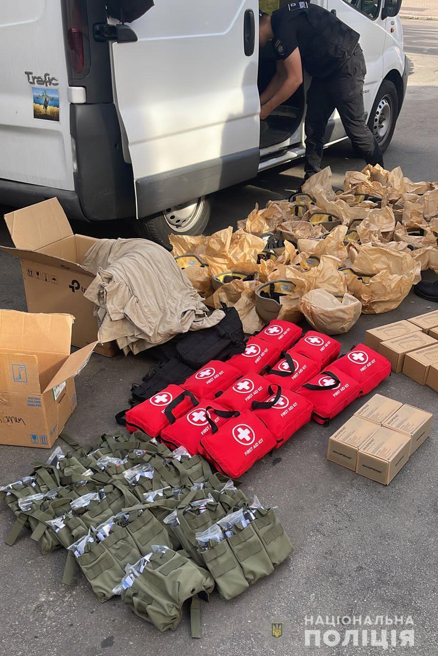 Разворовывание гуманитарки в Одесской области