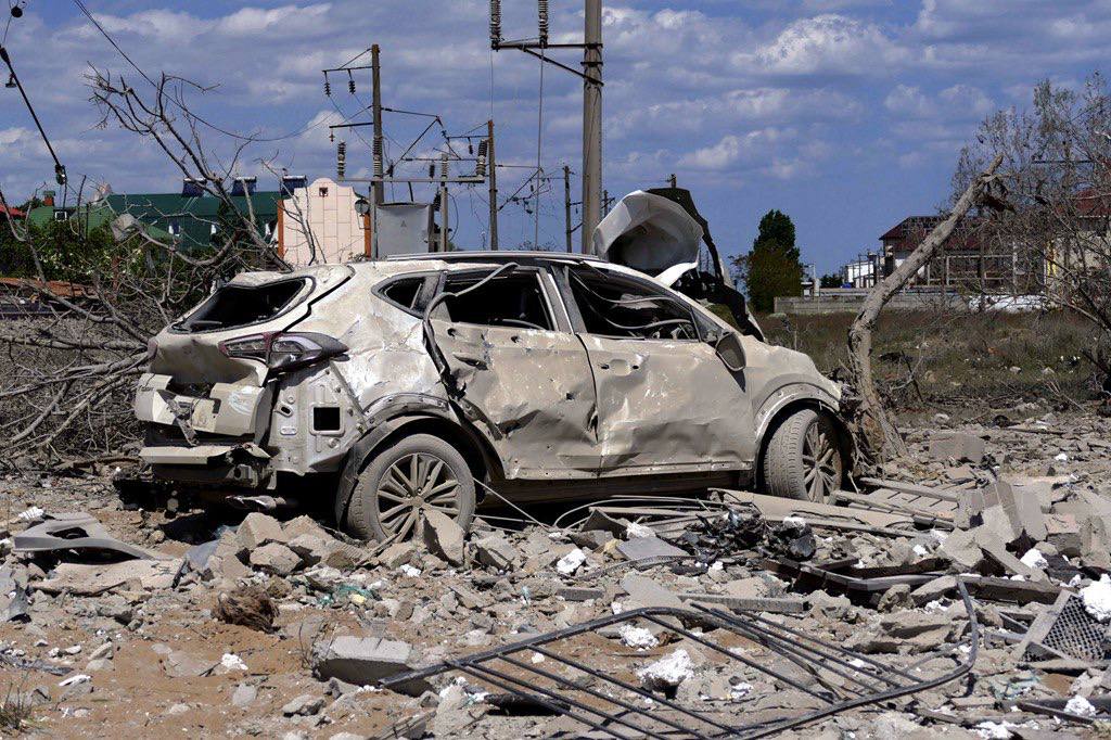 Одесса под обстрелами