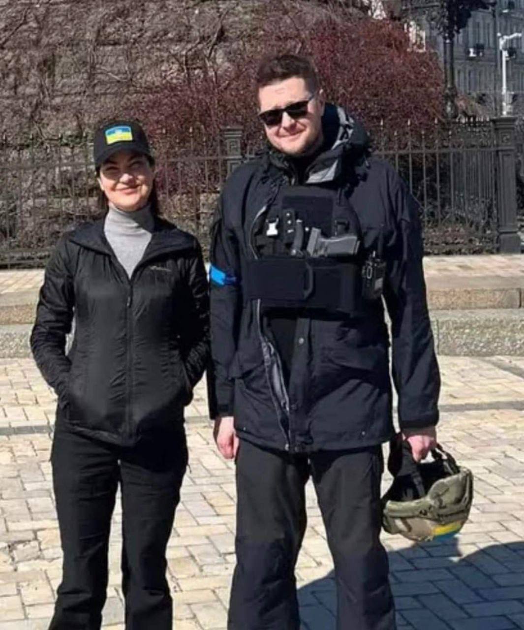  В марте Венедиктова опубликовала совместное фото с Бакановым с Софиевской площади в Киеве