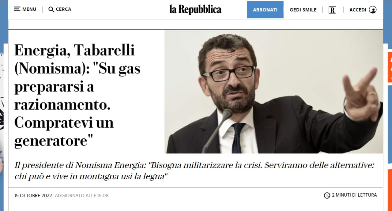 В Европе призвали готовиться к жесткой экономии электроэнергии