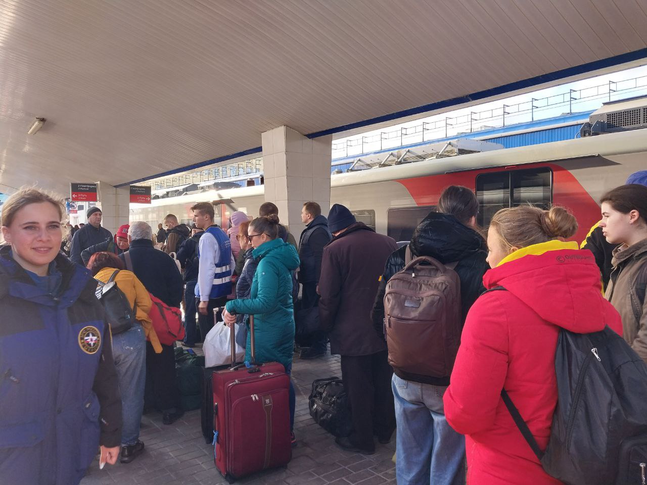 Эвакуация из Чернобаевки, фото 1