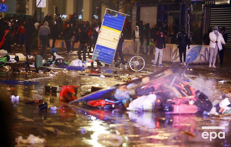 Марокканцы устроили погромы в Бельгии