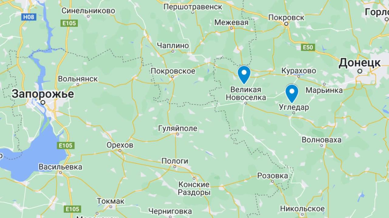 РФ наступает на Великую Новоселку