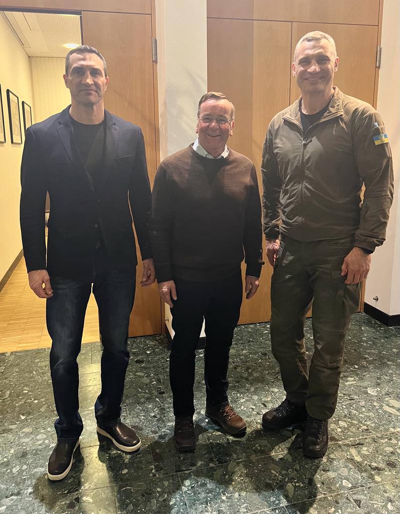 Кличко с немецким министром