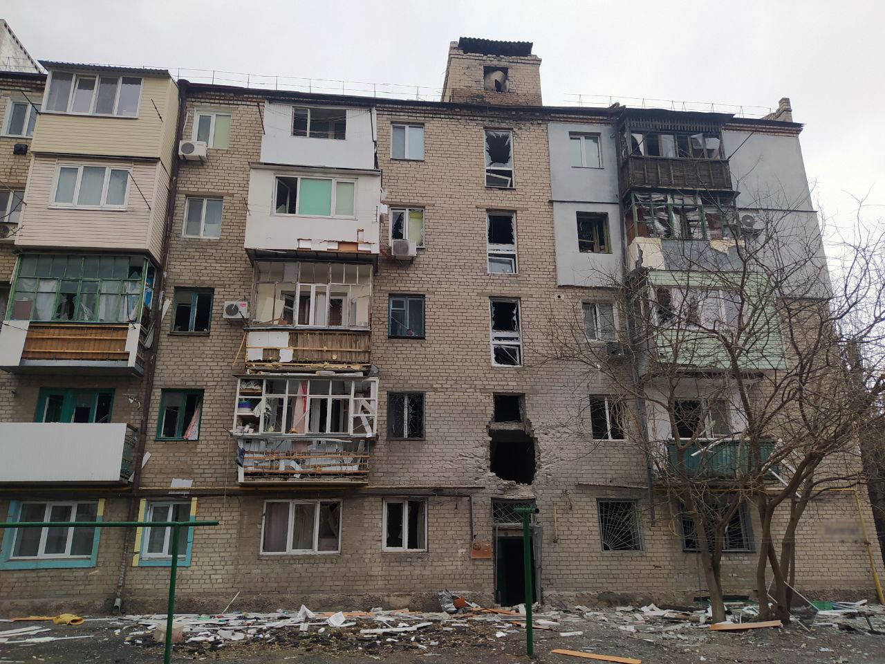 Обстріл Херсона