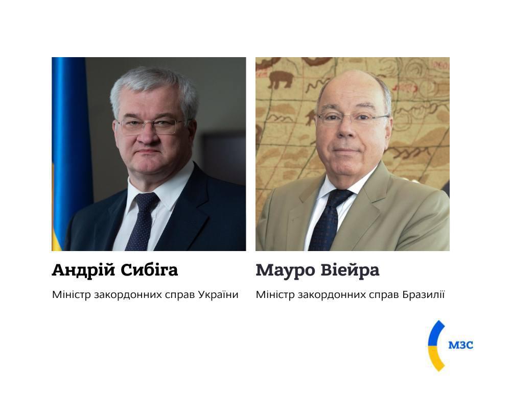 Андрій Сибіга попросив Бразилію умовити президента Росії Володимира Путіна приїхати до Стамбула