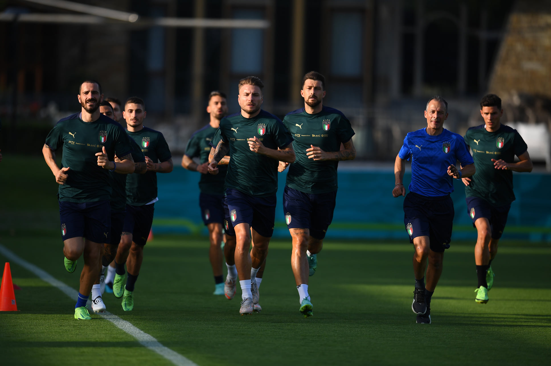 Итальянцы готовятся к матчу с Бельгией. Фото: Facebook/ Nazionale Italiana di Calcio