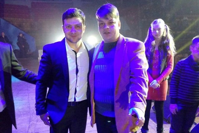 Иван с Владимиром Зеленским. Фото: Фейсбук&nbsp;