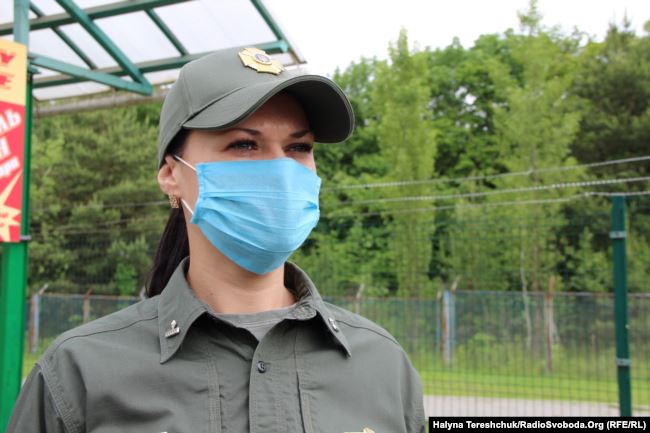 Маргарита Вершинина, пресс-секретарь пограничной службы. Фото: radiosvoboda.org