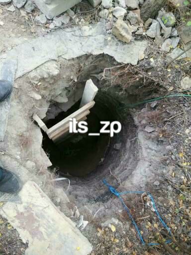 Мать вырыла подкоп для побега сына. Фото: Instagram / "Это Запорожье"