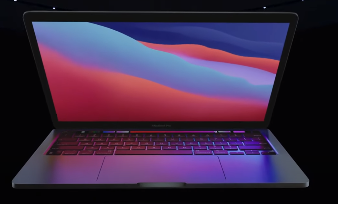 Apple презентовала новые компьютеры&nbsp;MacBook. Скриншот из видео