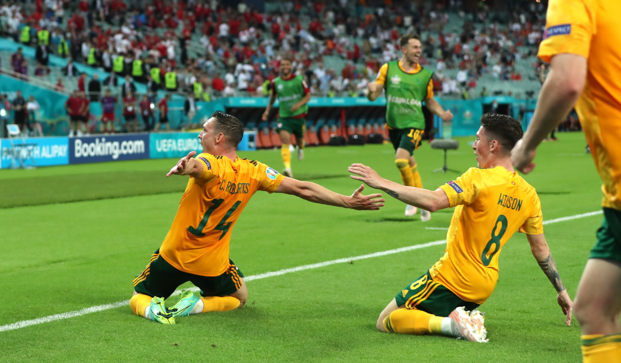 Фото: сборная Уэльса победила Турцию (2:0) в группе А финальной стадии Евро 2020