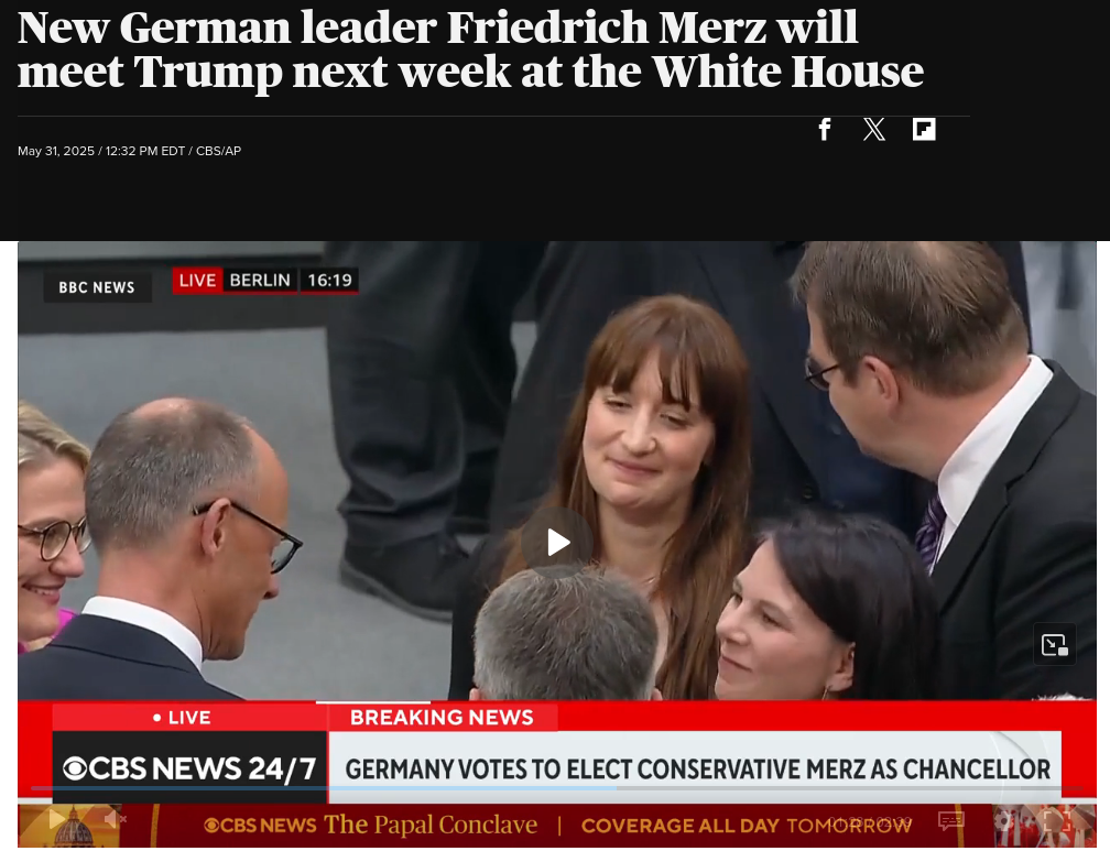 Знімок заголовка на cbsnews.com