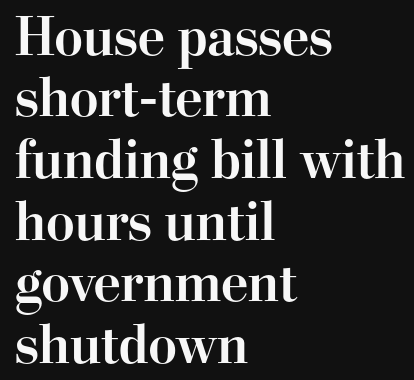 Заголовок в The Washington Post